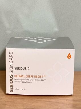 SERIOUS SKINCARE DERMAL CREPE RESIST INTENSIVE Body Cream 4 Fl oz Sealed New